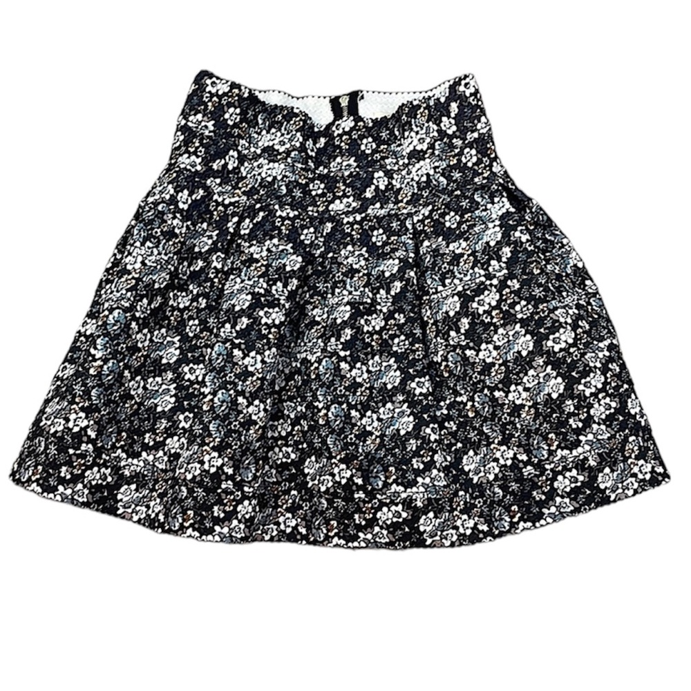 Molly Bracken Floral Skirt Sculptured Mini Size XS